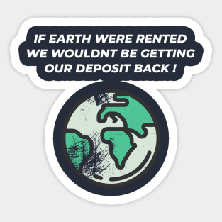 Earth Day 2020 Sticker